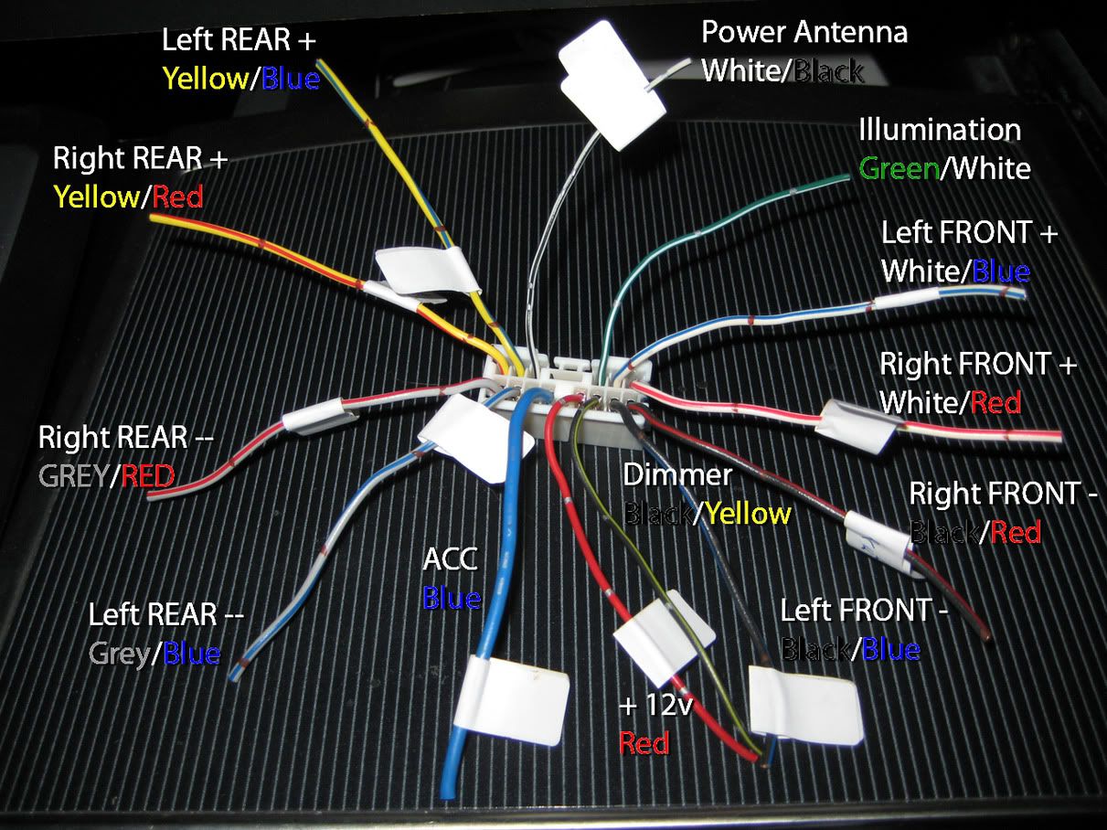 Radio wire diagram 95 eclipse Gs | DSMtuners