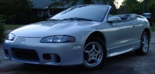 1997 Mitsubishi Eclipse Spyder GST