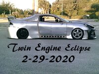 Twin Engine Eclipse - Two Engine Car / Spinalsign5357 .