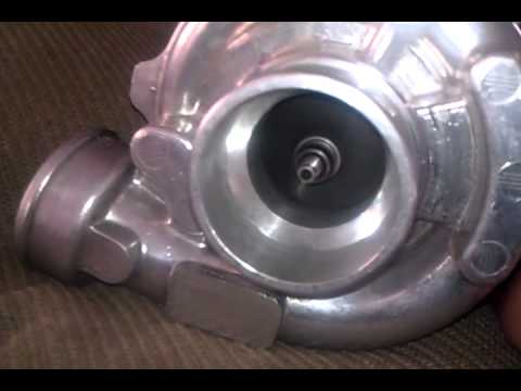 Testing the turbo after it is rebuilt