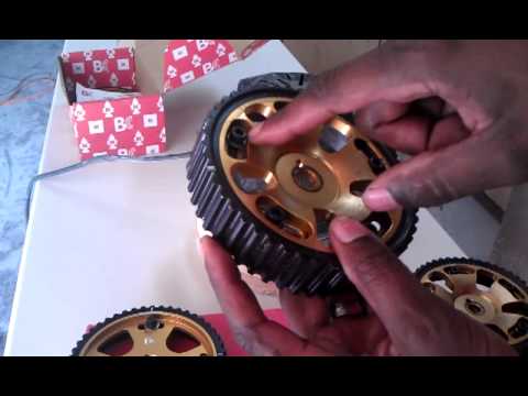 Brian crower new cam gears vs old cam gears 4g63