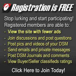 Join DSMtuners Today and Discuss your Eclipse, Talon, or Laser