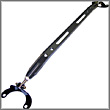 Gunmetal Upper Front Strut Bar