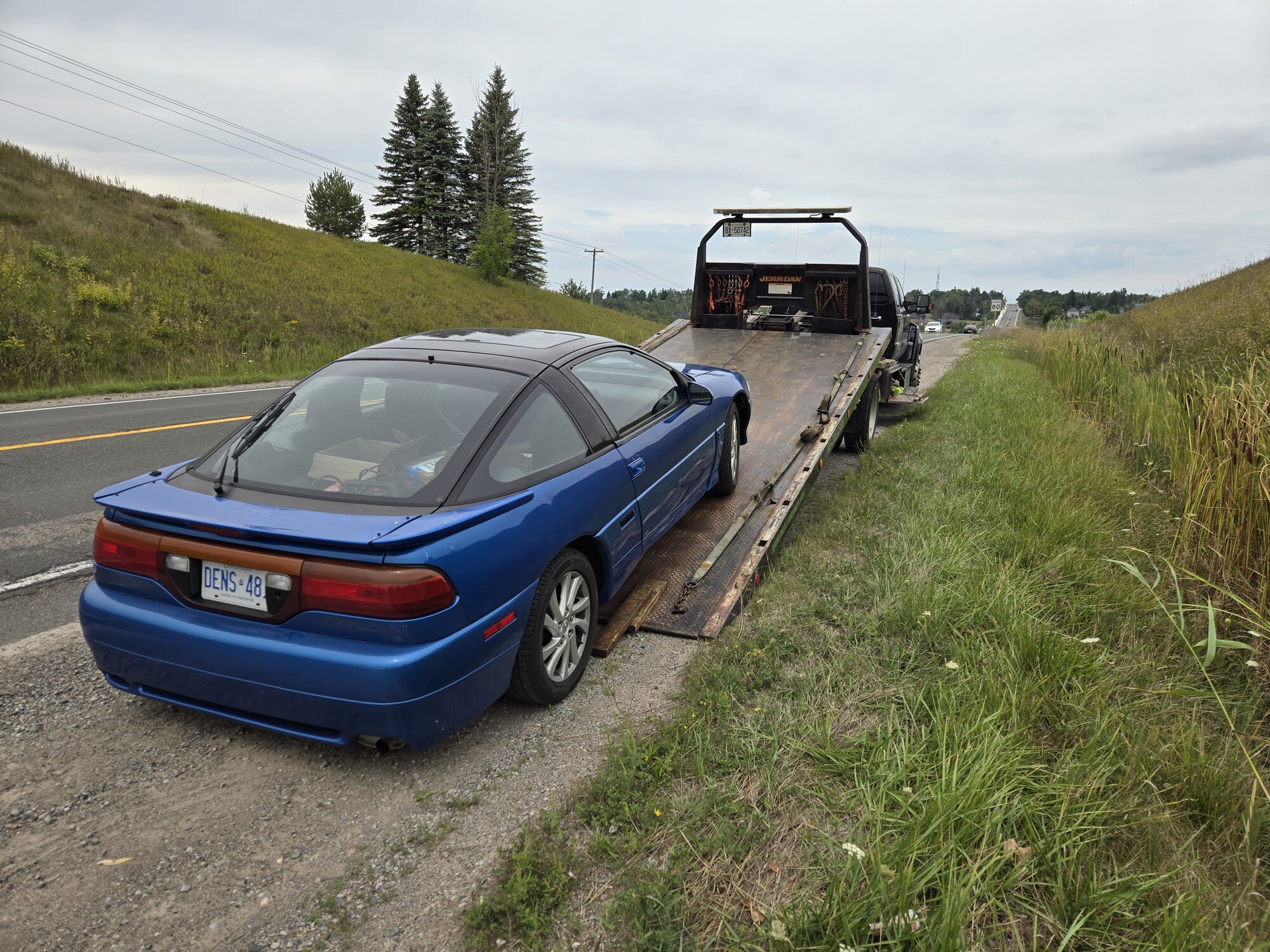 The first of what will probably be many tows The first of what will probably be many tows