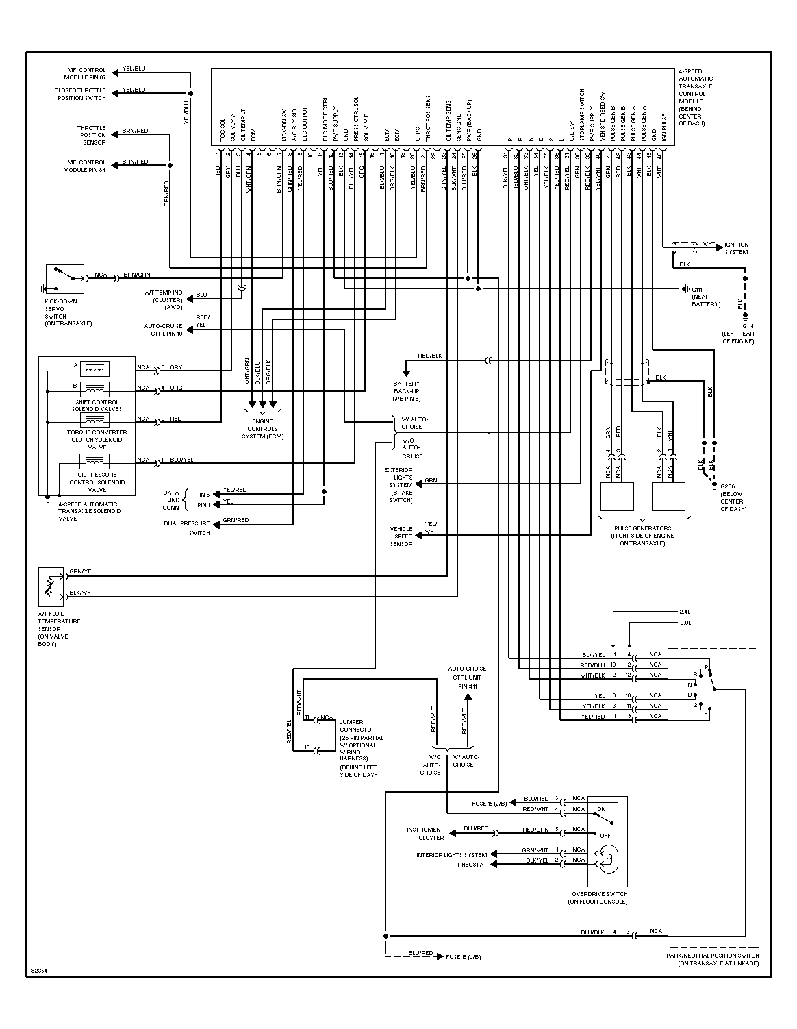 OD Switch Missing | DSMtuners