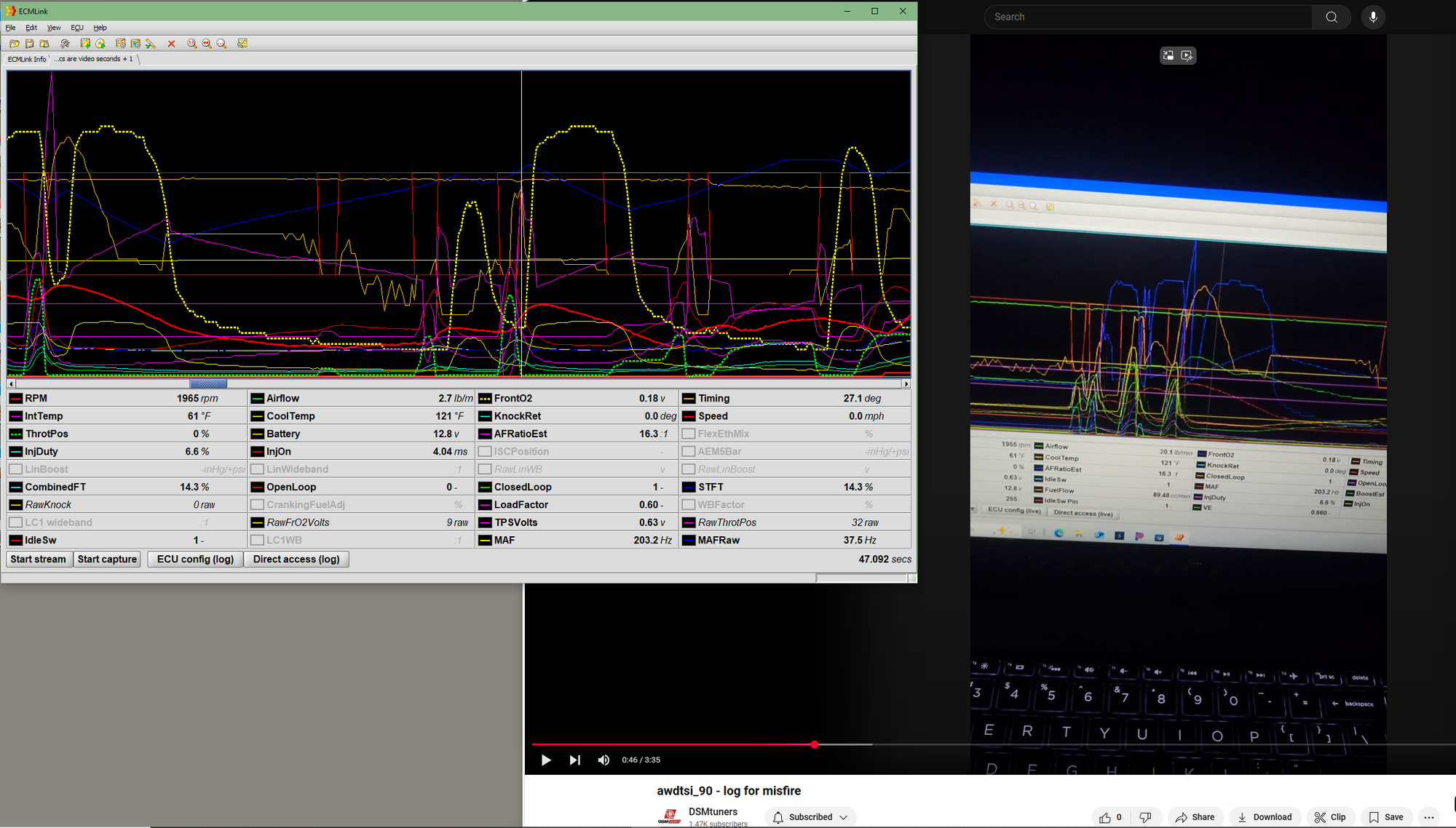 Airflow numbers are way off but MAF Hz numbers look ok, in Nick's misfire video -.PNG