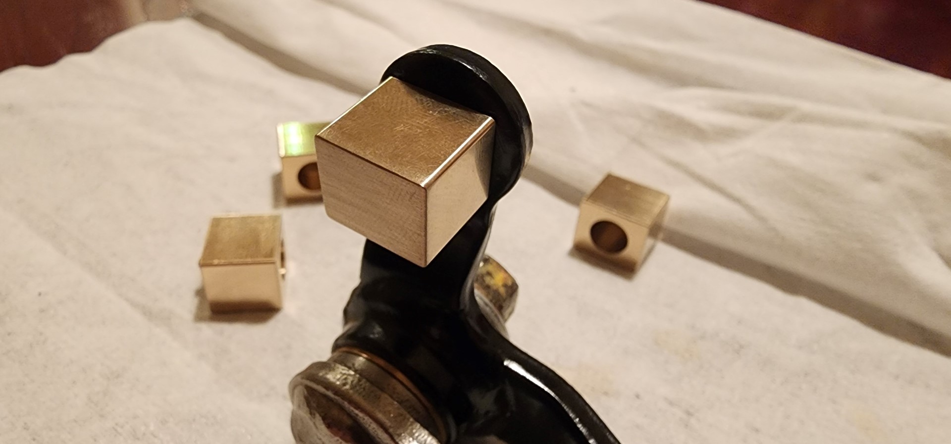 DSM Machining Bronze Shifter Arm Shoe $37.50.jpg