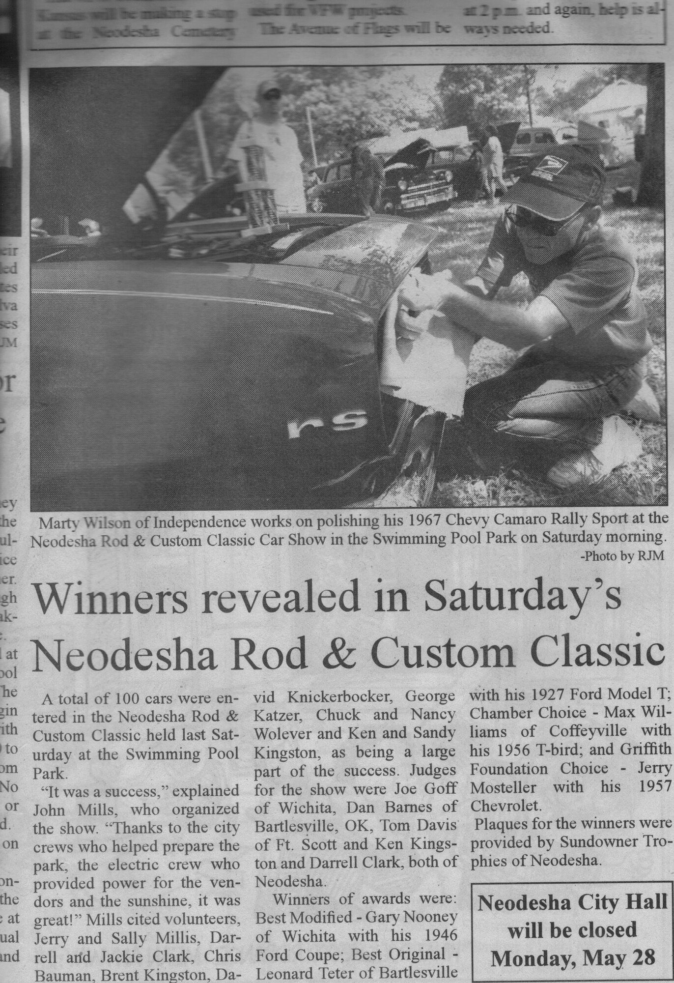 Neodesha Car Show Neodesha Derrick front page news 5-24-2007.jpg