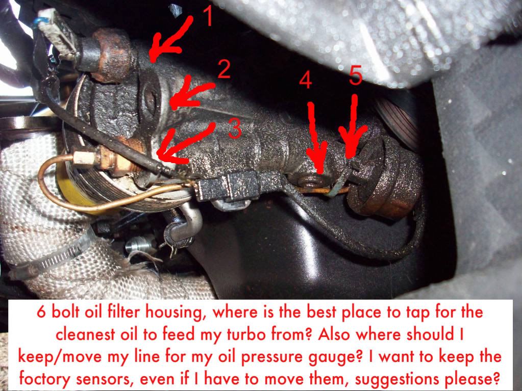 MAMBA PTFE Turbo Oil Feed Line Kit – DSM 2G Eclipse 4G63 – Garrett T25 – Stainless, Taiwan Made