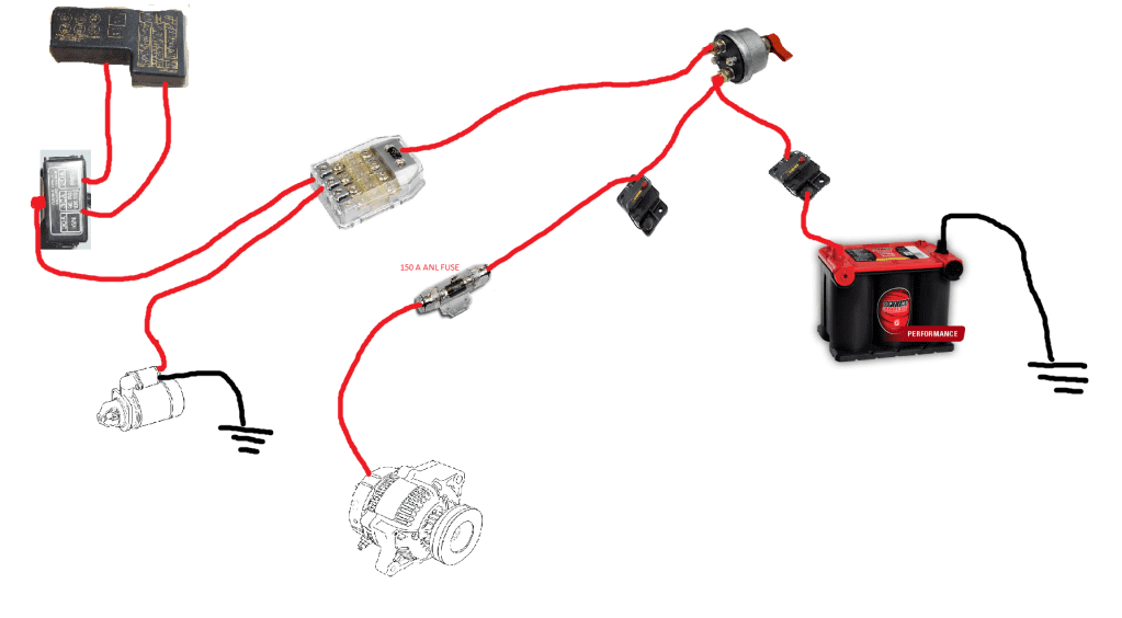 Battery relocation wiring question. | DSMtuners