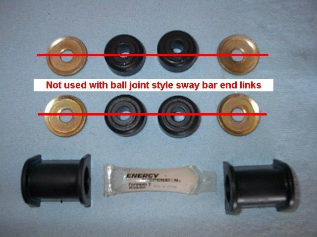 Energy Suspension Gm 4Wd Front Swaybar - 33Mm - Red