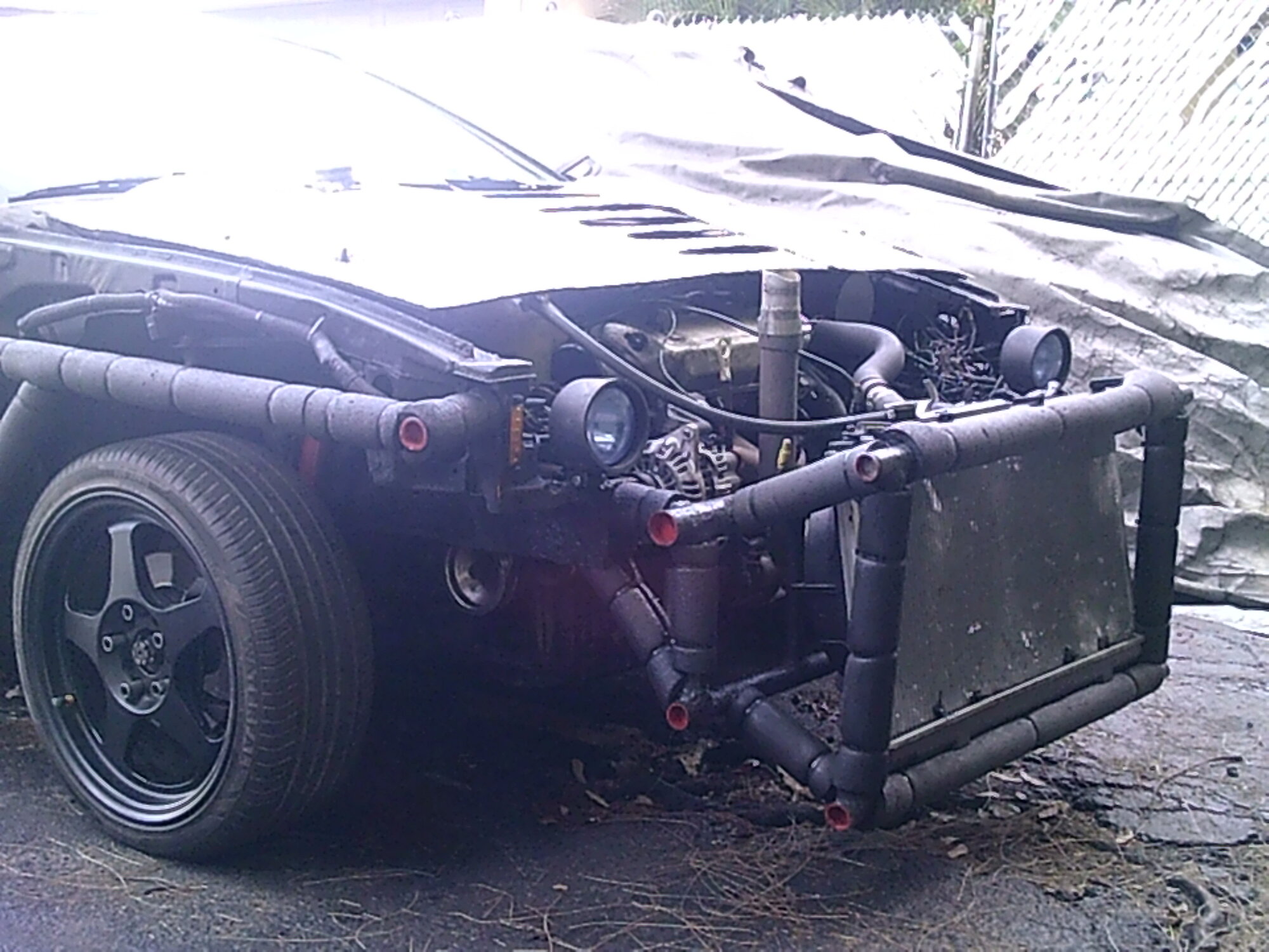 Triple Engine Mitsubishi Eclipse . Three Engine Car Build part 65-2.JPG Triple Engine Mitsubishi Eclipse . Three Engine Car Build part 65-2.JPG