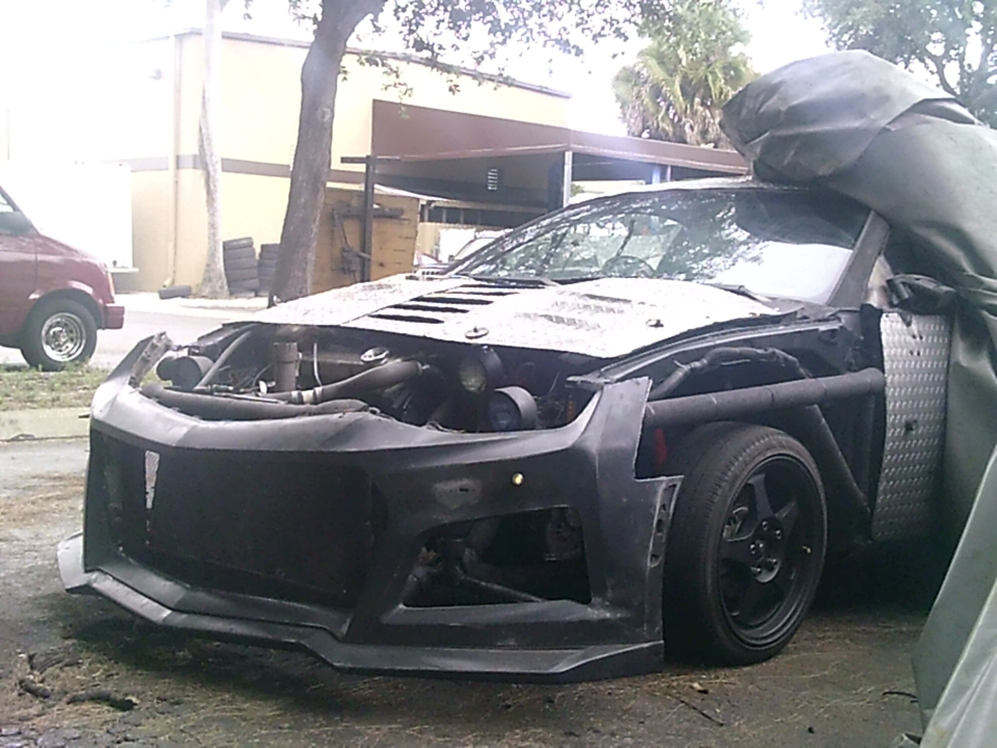 Triple Engine Mitsubishi Eclipse . Three Engine Car Build part 69.JPG
