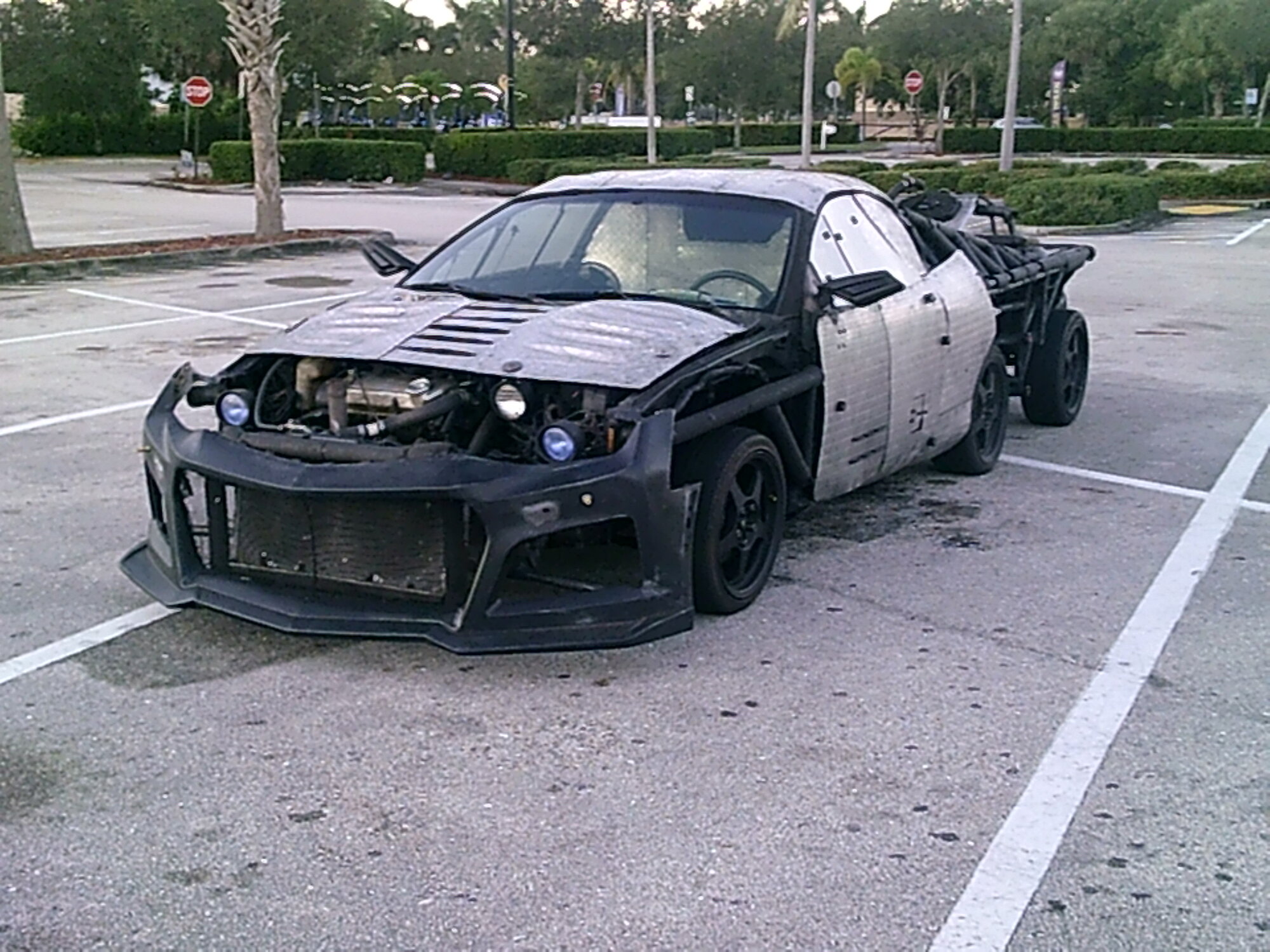 Triple Engine Mitsubishi Eclipse . Three Engine Car Build part 70-4.JPG