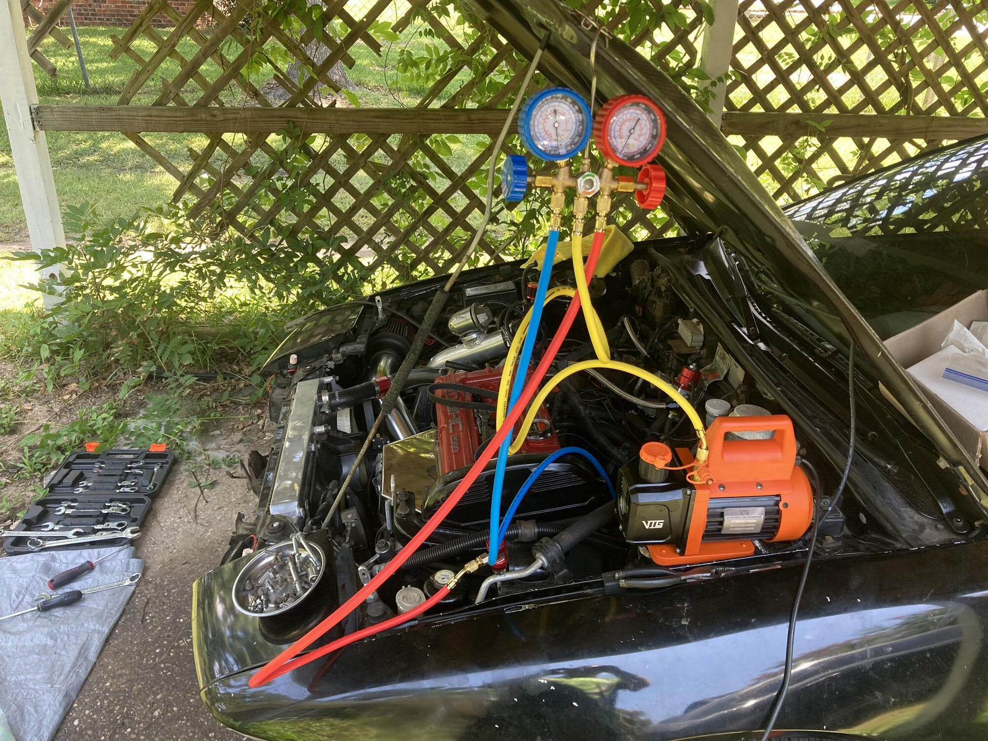 vacuuming Talon AC system.jpg