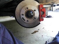 new calipers and pads on.jpg