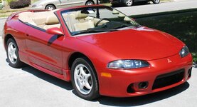1997 Mitsubishi Eclipse Spyder GST