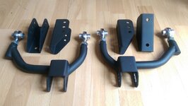 2G Adjustable tubular Rear upper suspension arm / wishbones, With R/C adjustment. (Closed)!!!!!