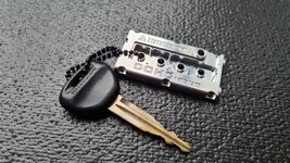 The Most Awesome DSM Keychain - Dude's Mini Billet 4G63 Valve Cover Keychain