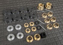 DCP Ultimate Brass Shifter Pivot/Cable/Base Bushings Set (28pcs) for 1G/2G/GVR4/EVO