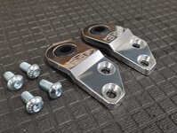 DCP V2 Billet Aluminium Radiator Brackets for 2G