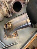 STM 1G/2G DSM Stainless Throttle Body Elbow