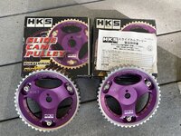 Pair of HKS Timing Belt Sprockets