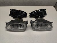 2ga fog lamps with brackets