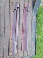 95-96 twisty side skirts, fender caps, door trim