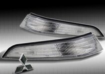 Eclipse 1g clear turn signals / corner lights