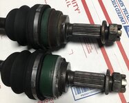 2g GSX rear axles. Oem.