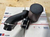 Wrinkle Black Powdercoated FP Intake, Filter, and Couplers