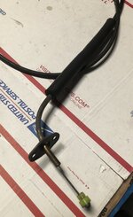 1g non Cruise throttle cable