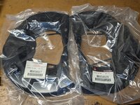 NOS 2G front brake dust shields