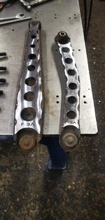 ***** NEW PRODUCT ***** 1G DSM AWD rear control arm plates (weld on)