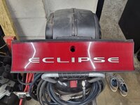 2g oem eclipse taillight center piece