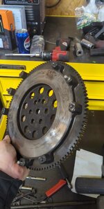 WTT/WTS 6 bolt AWD Competition clutchflywheel for 7 bolt lightweight flywheel