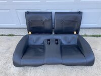 2G Black Leather Rear Seats