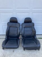 2G Black Leather Front Seats