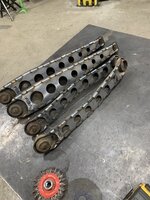 ***** NEW PRODUCT ***** 1G DSM AWD rear control arm plates (weld on) OEM+