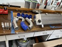 CX Racing Front mount intercooler kit