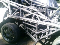 Triple Engine Mitsubishi Eclipse Three Engine Car Build part 21.1.JPG