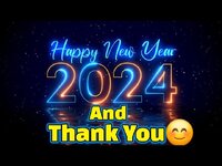 Thank you for 2024!!! HELLO TO 2025!!! MUST SEE..............