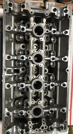 1g cylinder head.  SS valves, BC springs and retainers.