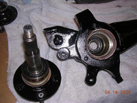WTB, 1G AWD Rear hub/nut 5 stud*