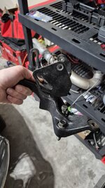1995 Eclipse GST Power Steering Pump Bracket