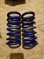 Coilover springs