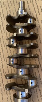 7 bolt 4g63 crank.  Polished standard