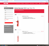 KYB AGX struts (shocks) for 1990 Talon AWD front and rear, shot Sept 29 2025.PNG