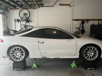My 1999 Eclipse GST - Future White/Red Fast and the Furious Tribute
